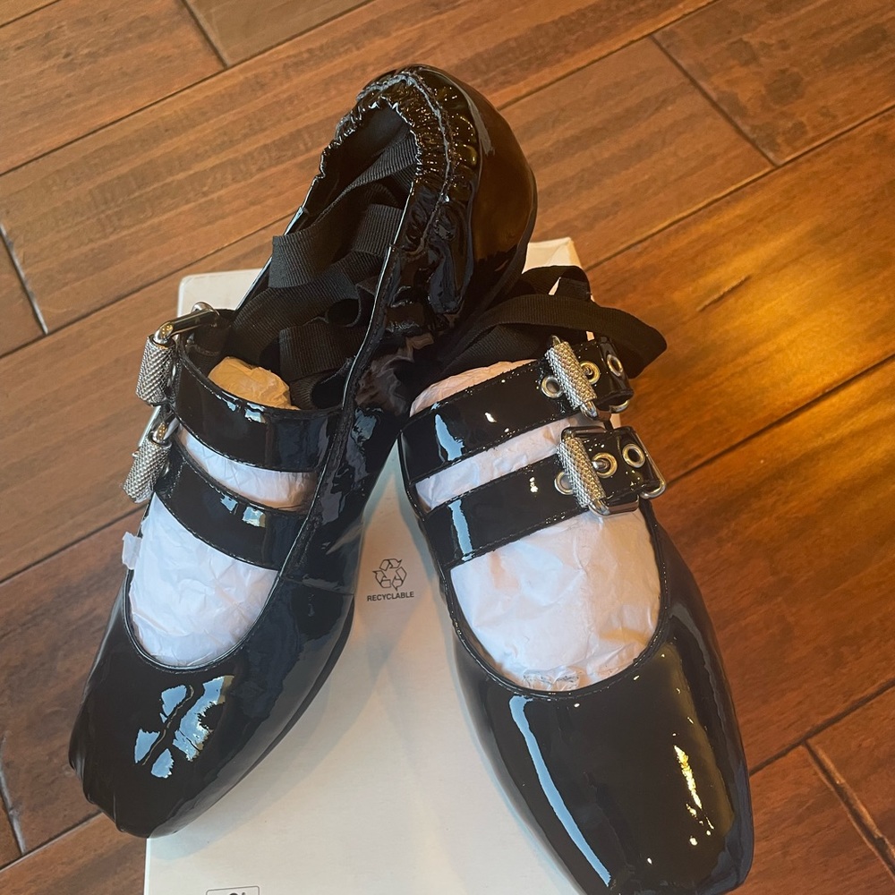 Schutz Leather Flats